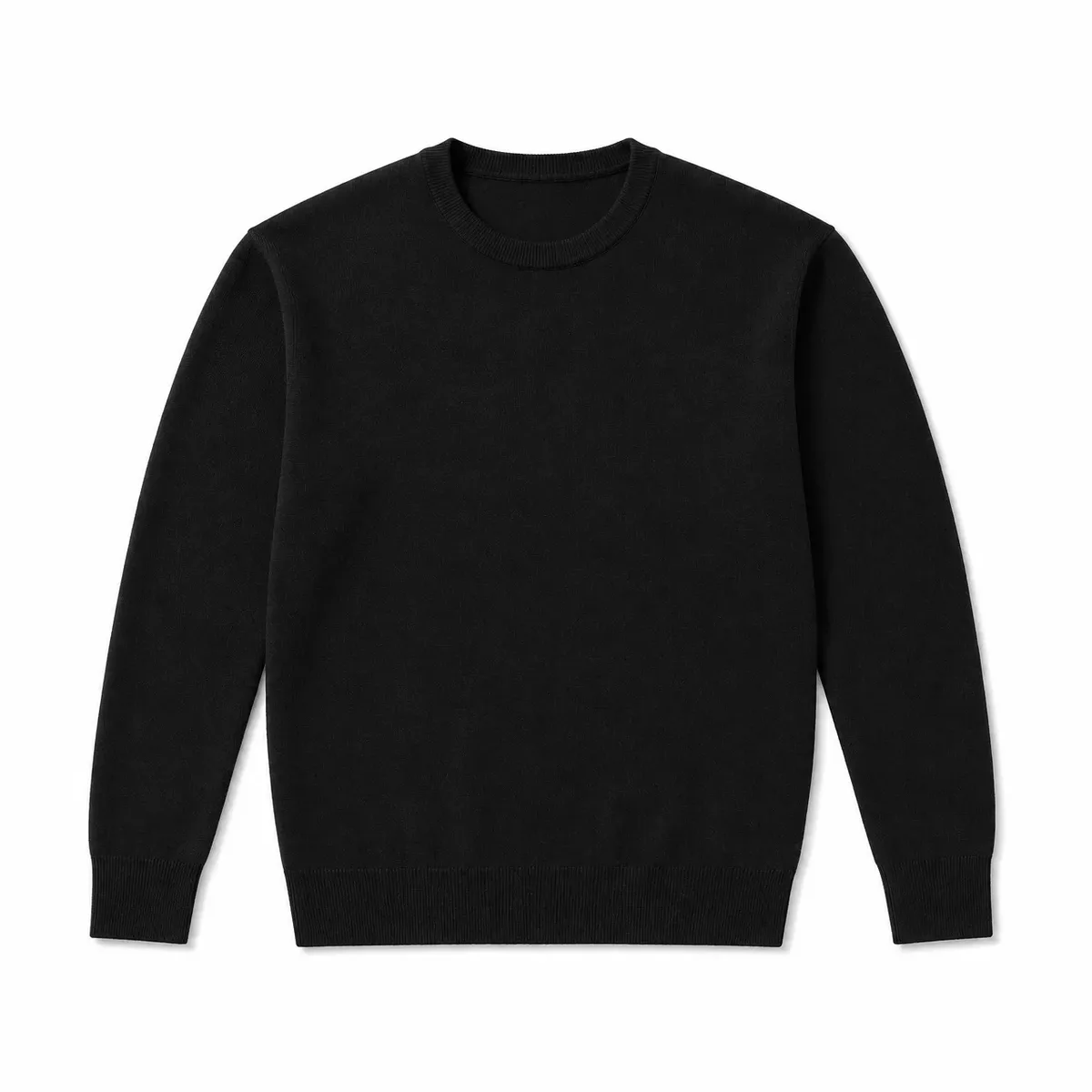 Crewneck-Pullover Feinstrick