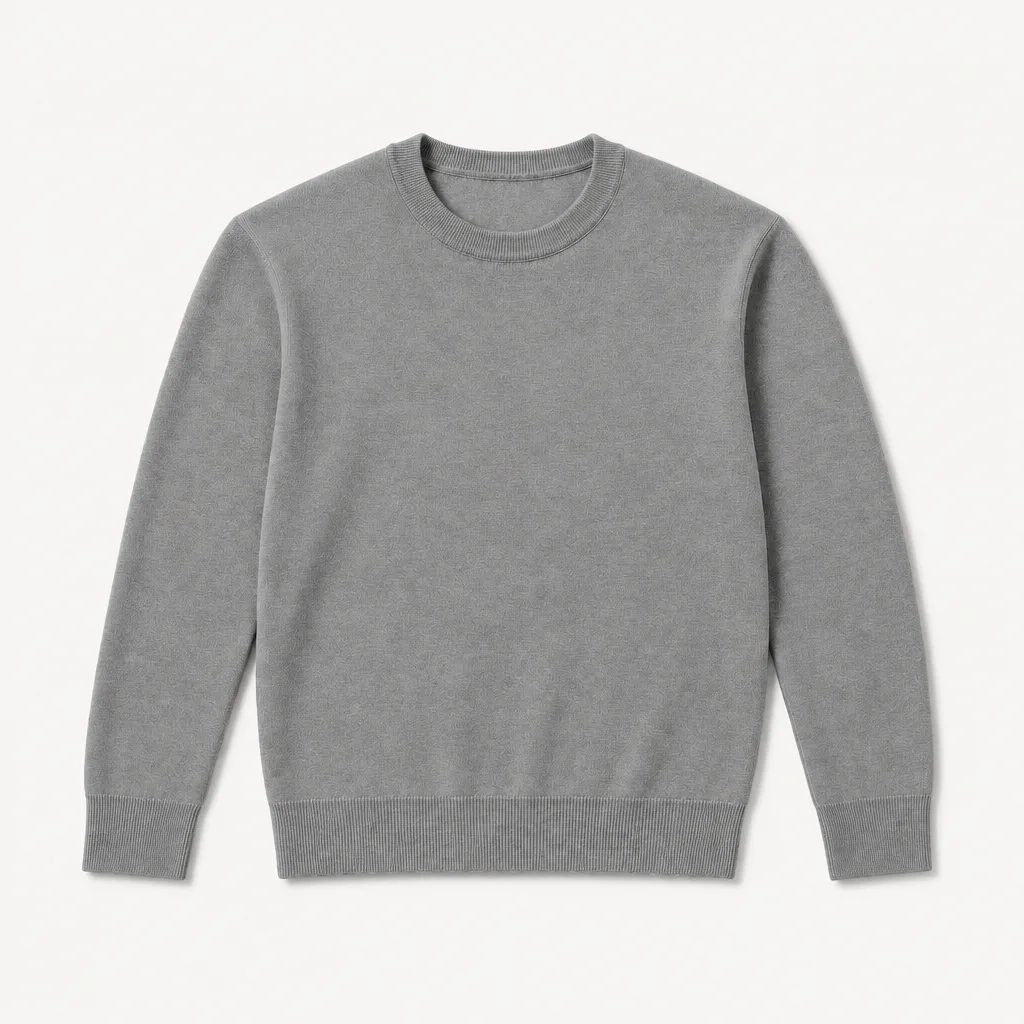 Crewneck-Pullover Feinstrick