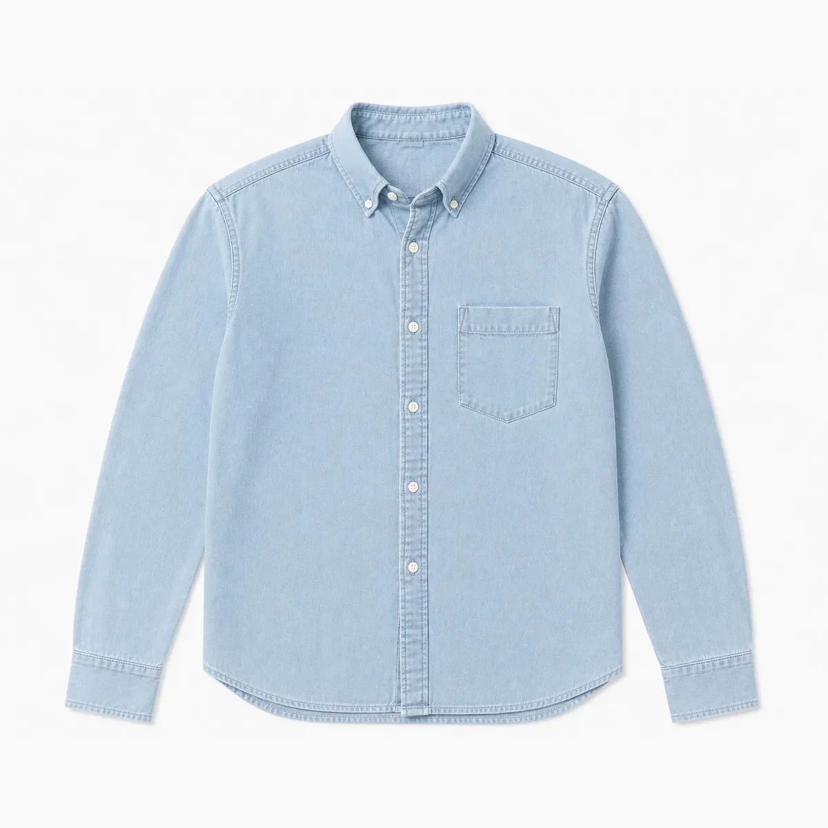 Denim-Hemd