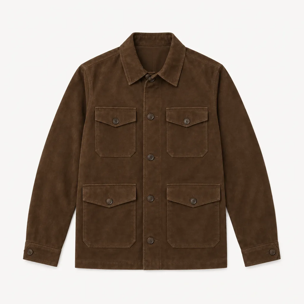 Fieldjacket Wildleder