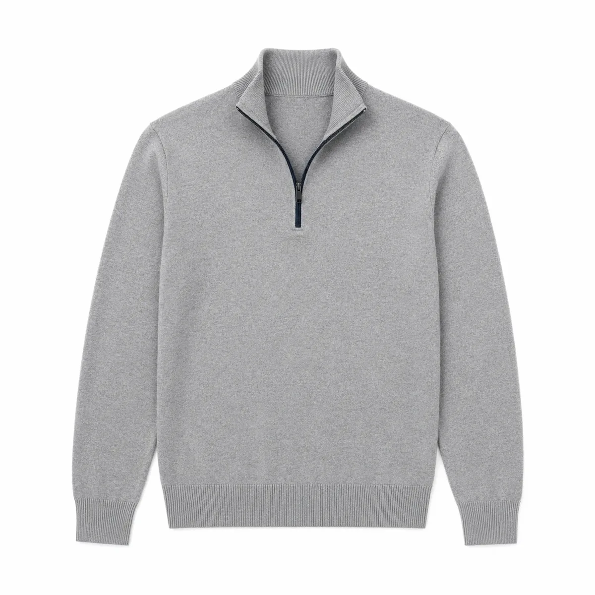 Half-Zip Pullover Feinstrick