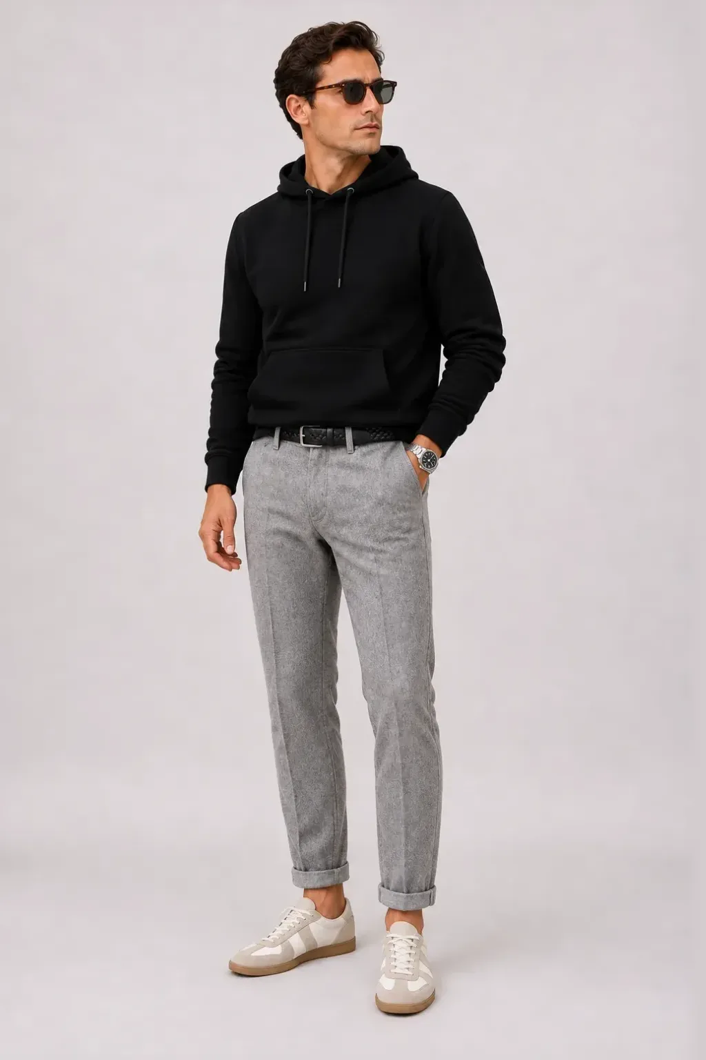 Wollhose + Hoodie